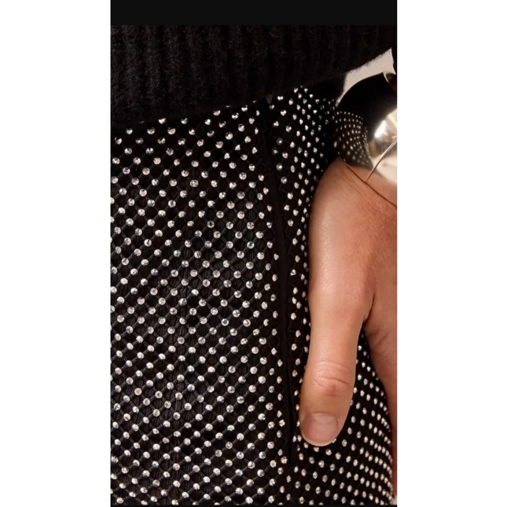 J.Crew Collection Side-Slit Rhinestone Skirt - Picture 15 of 15